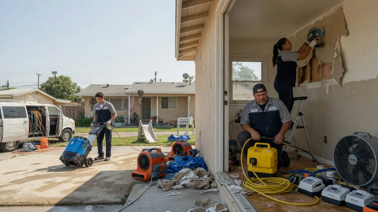 Water Damage Restoration in Ferndale, CA near me